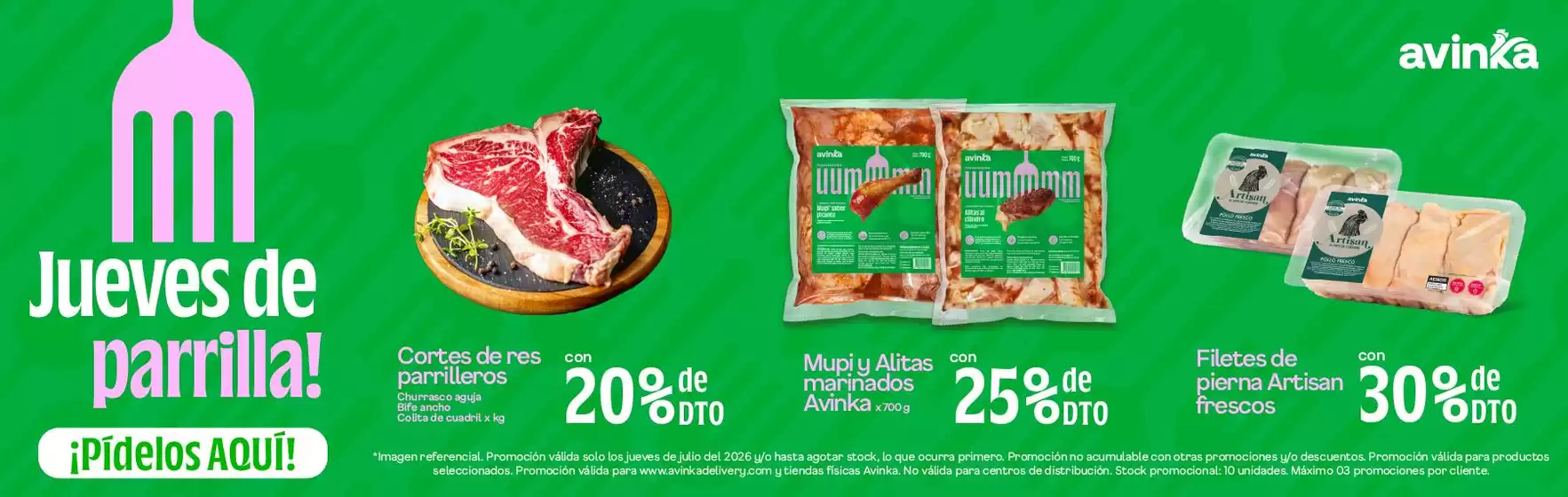 Catálogo Avinka | Ofertas y promociones actuales | 2026-07-01T00:00:00.000Z - 2026-07-31T00:00:00.000Z
