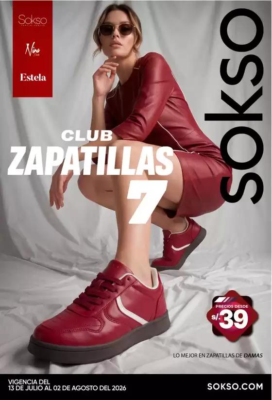 Catálogo Sokso | CLUB ZAPATILLAS 7 | 2026-07-13T00:00:00.000Z - 2026-08-02T00:00:00.000Z