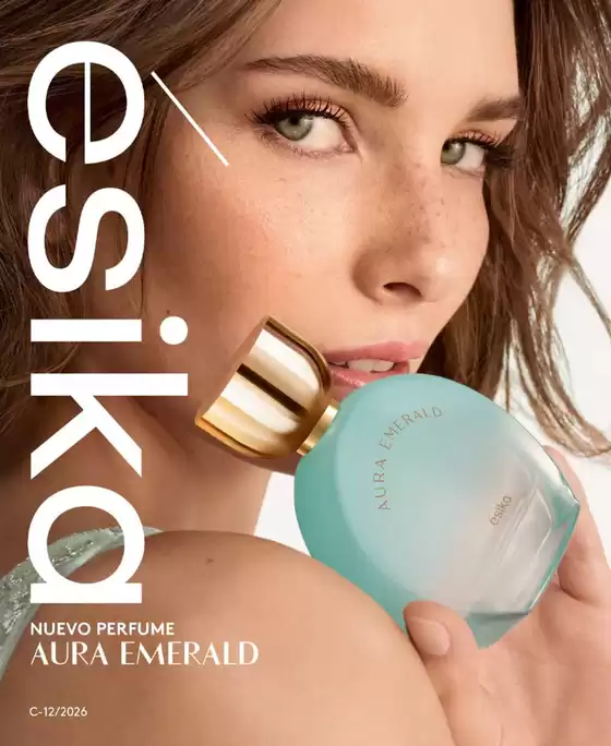 Catálogo Ésika | Nuevo perfume aura emerald | 2026-07-09T00:00:00.000Z - 2026-08-09T00:00:00.000Z