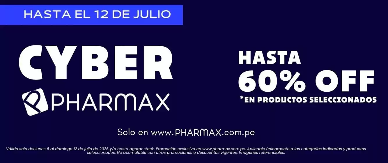 Catálogo Pharmax | Cyber | 2026-07-09T00:00:00.000Z - 2026-07-12T00:00:00.000Z