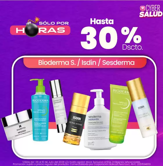 Catálogo Boticas Perú | Promociones actuales | 2026-07-09T00:00:00.000Z - 2026-07-10T00:00:00.000Z