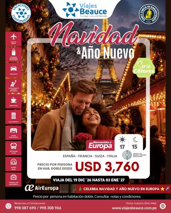 Catálogo Viajes Beauce | Navidad Año Nuevo | 2026-07-10T00:00:00.000Z - 2027-01-31T00:00:00.000Z