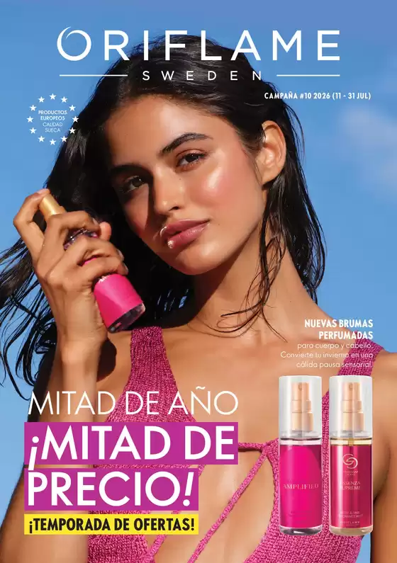Catálogo Oriflame | 2026010 brp | 2026-07-11T00:00:00.000Z - 2026-07-31T00:00:00.000Z
