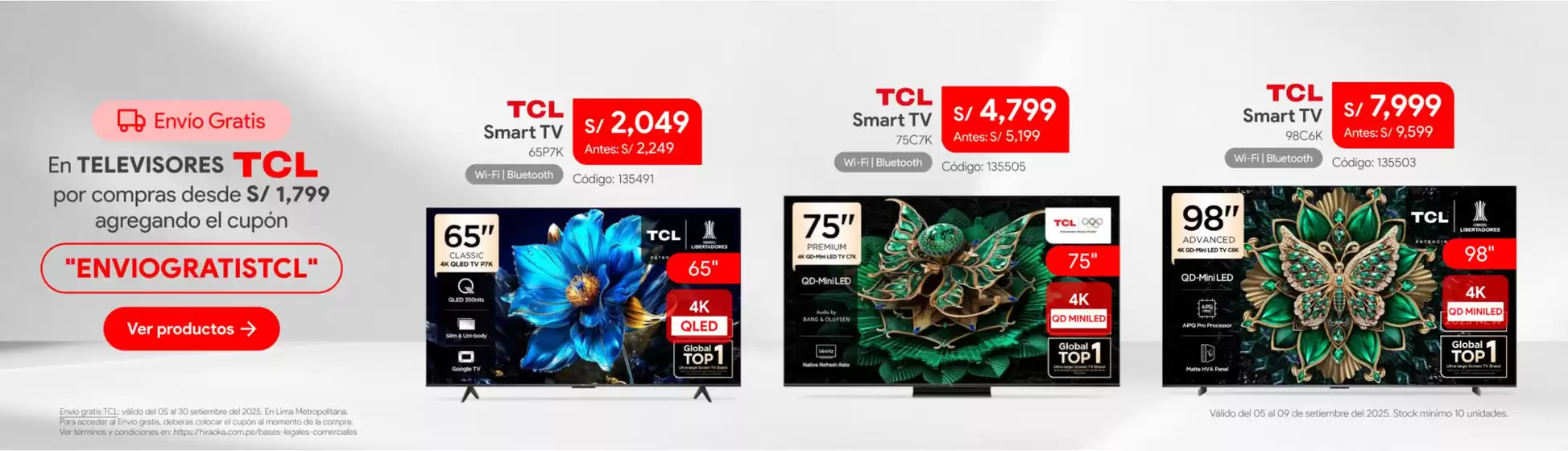 Ofertas principales y descuentos