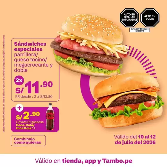 Catálogo Tambo | Promociones actuales | 2026-07-10T00:00:00.000Z - 2026-07-12T00:00:00.000Z
