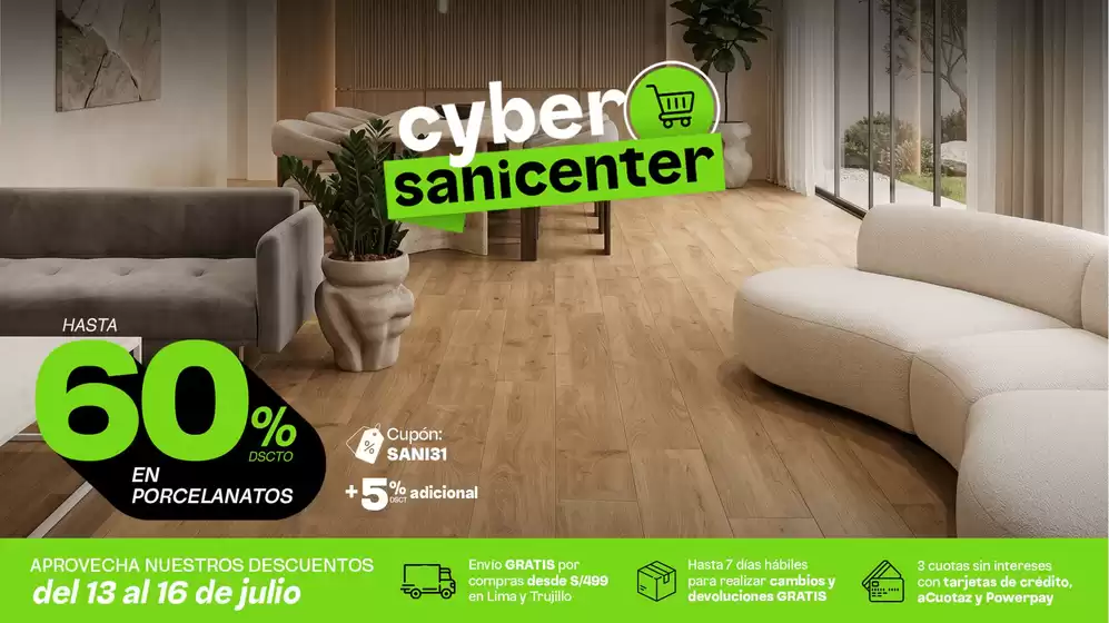Catálogo Sanicenter | Nuestras mejores gangas | 2026-07-13T00:00:00.000Z - 2026-07-16T00:00:00.000Z