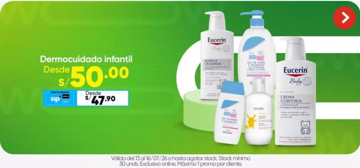 Catálogo InkaFarma | Ofertas y gangas exclusivas | 2026-07-13T00:00:00.000Z - 2026-07-16T00:00:00.000Z