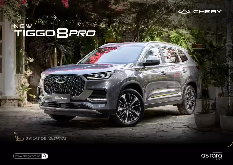 Catálogo Chery | New tiggo8 pro | 2026-07-13T00:00:00.000Z - 2026-07-27T00:00:00.000Z