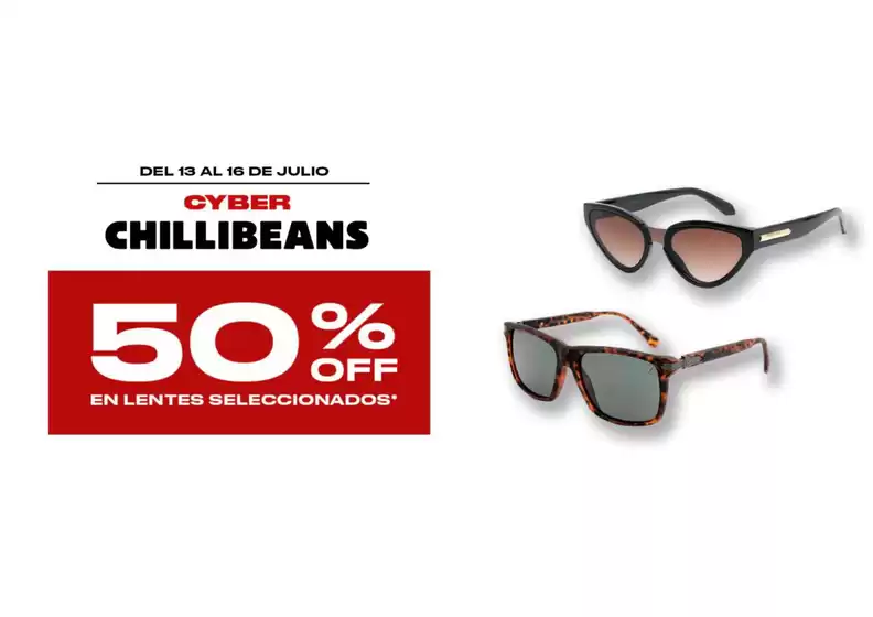 Catálogo Chilli Beans | CYBER CHILLIBEANS | 2026-07-13T00:00:00.000Z - 2026-07-16T00:00:00.000Z
