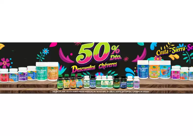 Catálogo Fitosana | 50% descuentos Chéveres | 2026-07-14T00:00:00.000Z - 2026-07-31T00:00:00.000Z