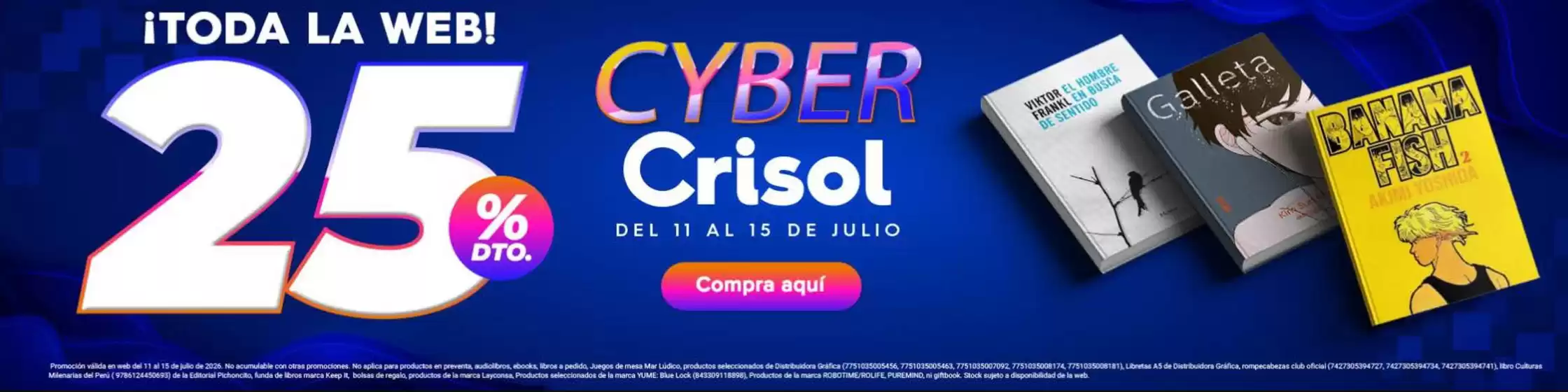 Catálogo Crisol | Cyber  | 2026-07-15T00:00:00.000Z - 2026-07-15T00:00:00.000Z