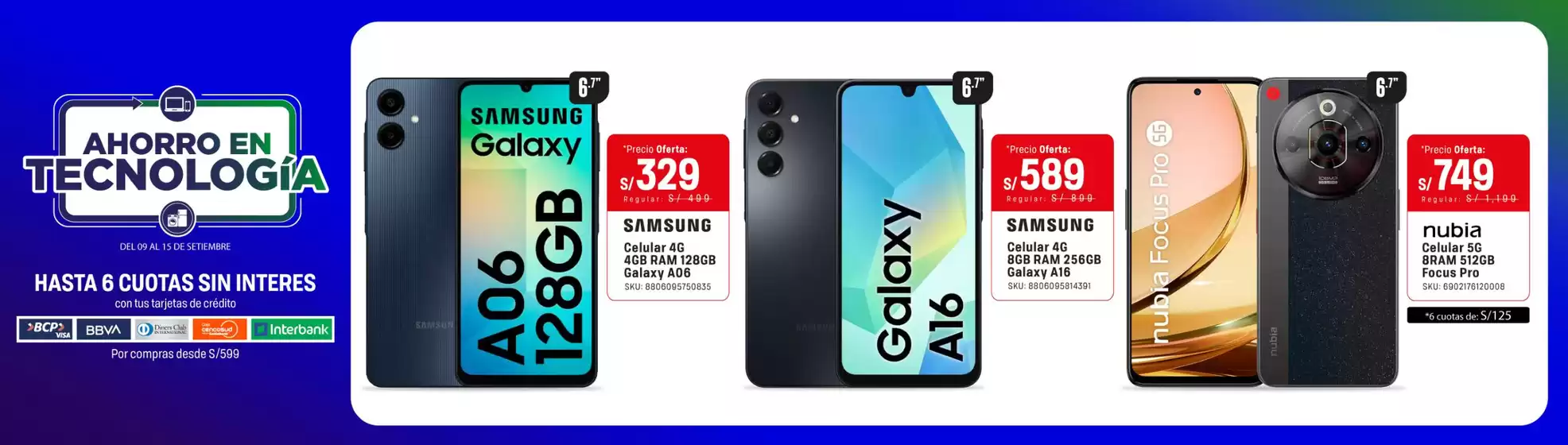 Nuevas ofertas para descubrir