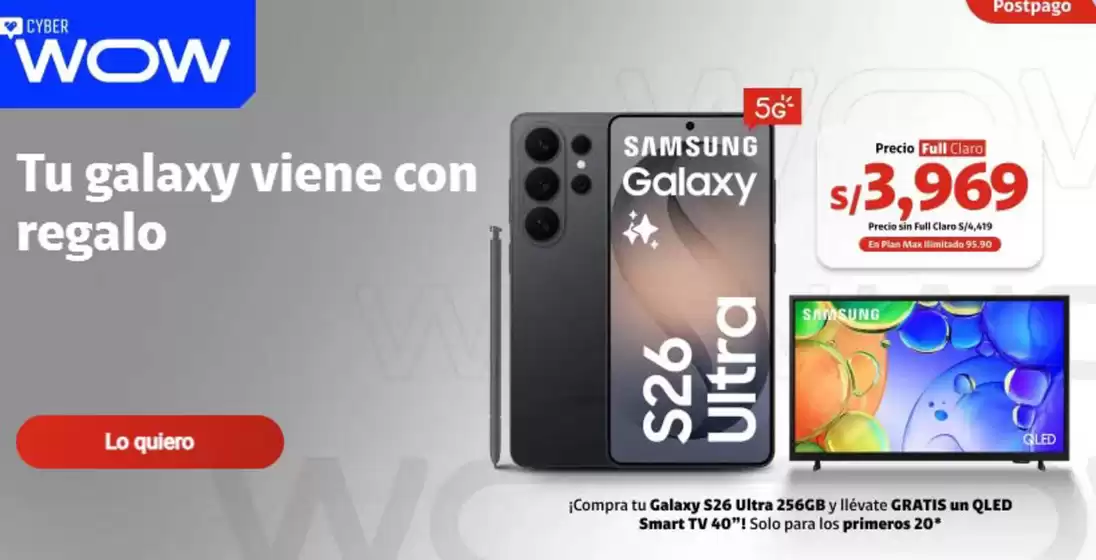 Catálogo Claro | Cyber Wow | 2026-07-16T00:00:00.000Z - 2026-07-17T00:00:00.000Z