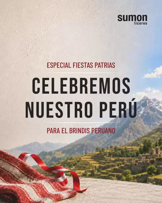 Catálogo Sumon Licores | Celebremos nuestro peru | 2026-07-16T00:00:00.000Z - 2026-07-31T00:00:00.000Z