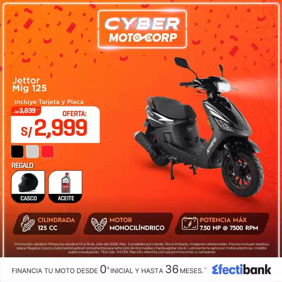 Catálogo Motocorp | Excelente oferta para cazadores de gangas | 2026-07-13T00:00:00.000Z - 2026-07-19T00:00:00.000Z