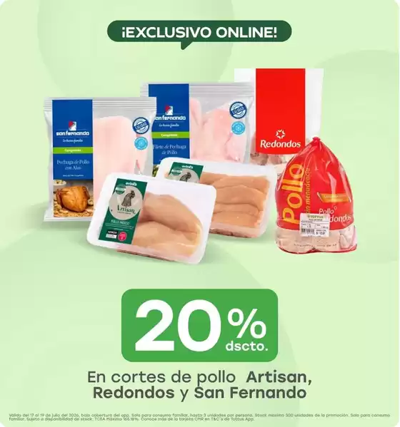 Catálogo Tottus en Arequipa | Ofertas especiales atractivas para todos | 2026-07-17T00:00:00.000Z - 2026-07-19T00:00:00.000Z