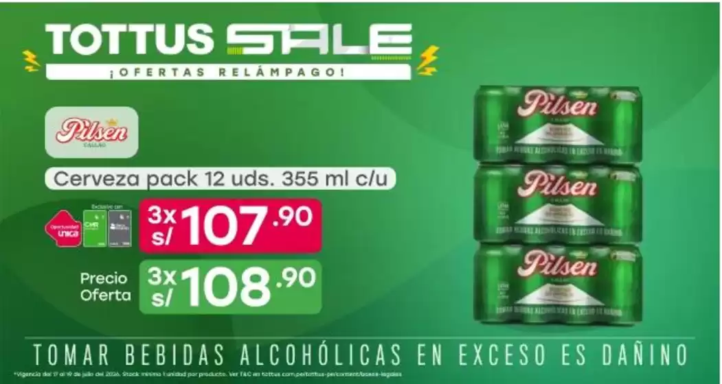 Catálogo Tottus | Excelente oferta para todos los clientes | 2026-07-17T00:00:00.000Z - 2026-07-19T00:00:00.000Z