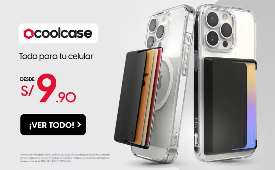 Catálogo Coolbox | Excelente oferta para todos los clientes | 2025-09-11T00:00:00.000Z - 2025-09-25T00:00:00.000Z