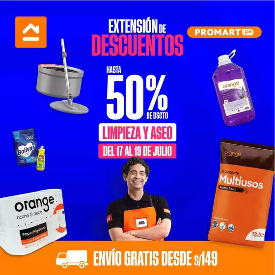 Catálogo Promart | Gangas exclusivas | 2026-07-17T00:00:00.000Z - 2026-07-19T00:00:00.000Z