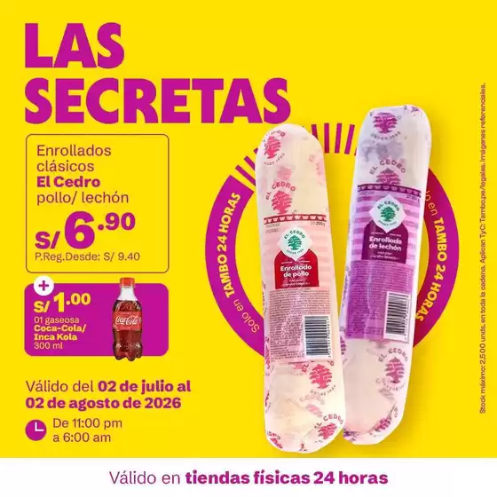 Catálogo Tambo en Huacho | Excelente oferta para cazadores de gangas | 2026-07-02T00:00:00.000Z - 2026-08-02T00:00:00.000Z