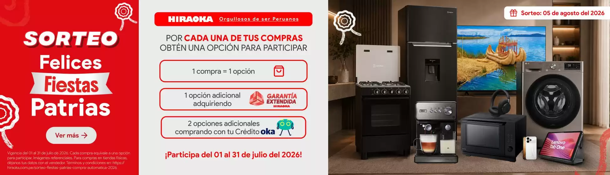 Catálogo Hiraoka | Ofertas y promociones actuales | 2026-07-01T00:00:00.000Z - 2026-07-31T00:00:00.000Z