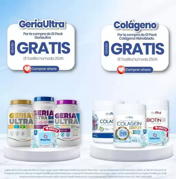 Catálogo Boticas Perú | Nuestras mejores ofertas para ti | 2026-07-01T00:00:00.000Z - 2026-07-31T00:00:00.000Z