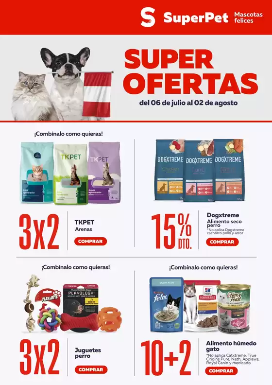 Catálogo Superpet | Gangas exclusivas | 2026-07-06T00:00:00.000Z - 2026-08-02T00:00:00.000Z