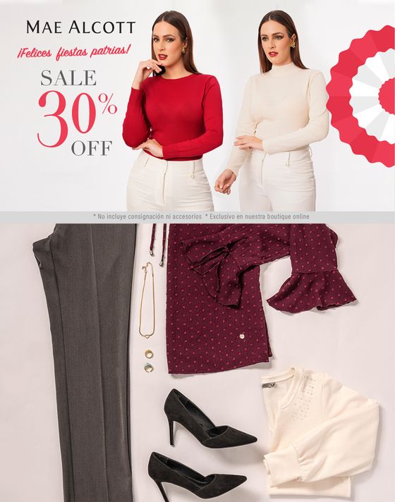 Catálogo Mae Alcott | 30% DSCTO Mae Alcott! | 2023-07-25T00:00:00.000Z - 2023-08-08T00:00:00.000Z