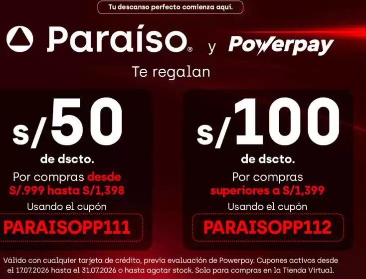 Catálogo Paraiso del Perú | Te Regalan  | 2026-07-22T00:00:00.000Z - 2026-07-31T00:00:00.000Z