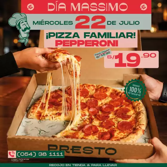 Catálogo Presto | Dia massimo  | 2026-07-22T00:00:00.000Z - 2026-07-22T00:00:00.000Z