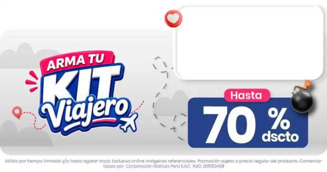 Catálogo Boticas Perú en Nazca | Gran variedad de ofertas | 2026-07-23T00:00:00.000Z - 2026-08-06T00:00:00.000Z