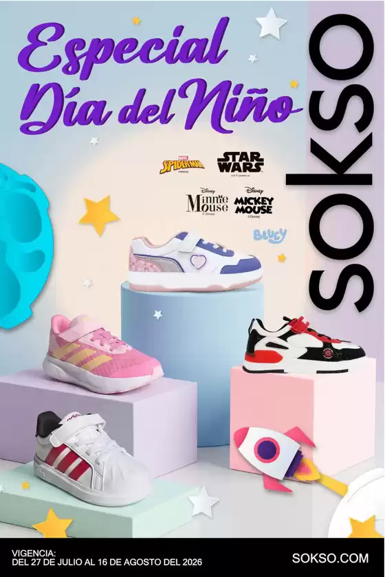 Catálogo Sokso | ESPECIAL DIA DEL NIÑO - LICENCIA | 2026-07-27T00:00:00.000Z - 2026-08-16T00:00:00.000Z