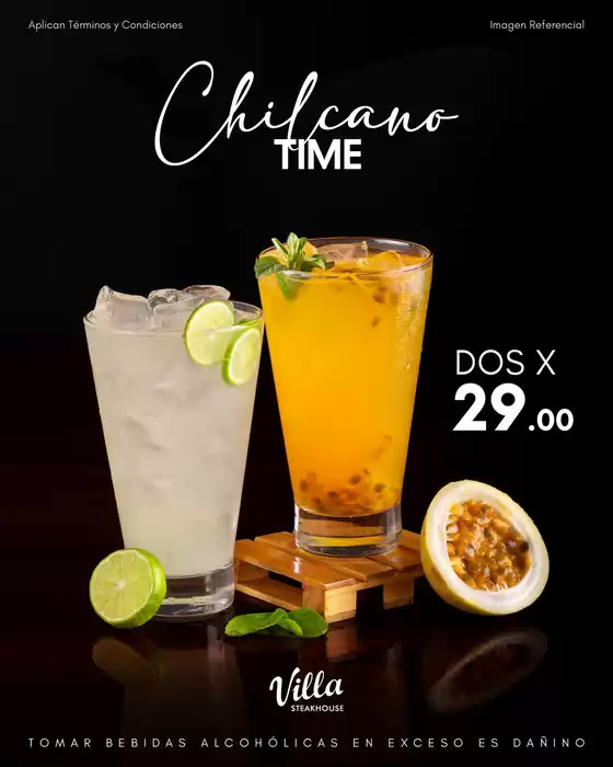 Catálogo Villa Chicken | Chilcano time  | 2026-07-23T00:00:00.000Z - 2026-08-23T00:00:00.000Z