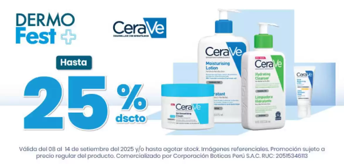 Catálogo Boticas Perú | Ofertas especiales para ti | 2025-09-12T00:00:00.000Z - 2025-09-26T00:00:00.000Z