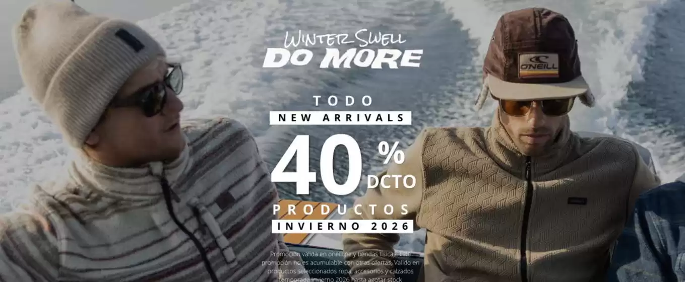 Catálogo O'Neill en Lurín | Productos seleccionados | 2026-07-24T00:00:00.000Z - 2026-08-31T00:00:00.000Z