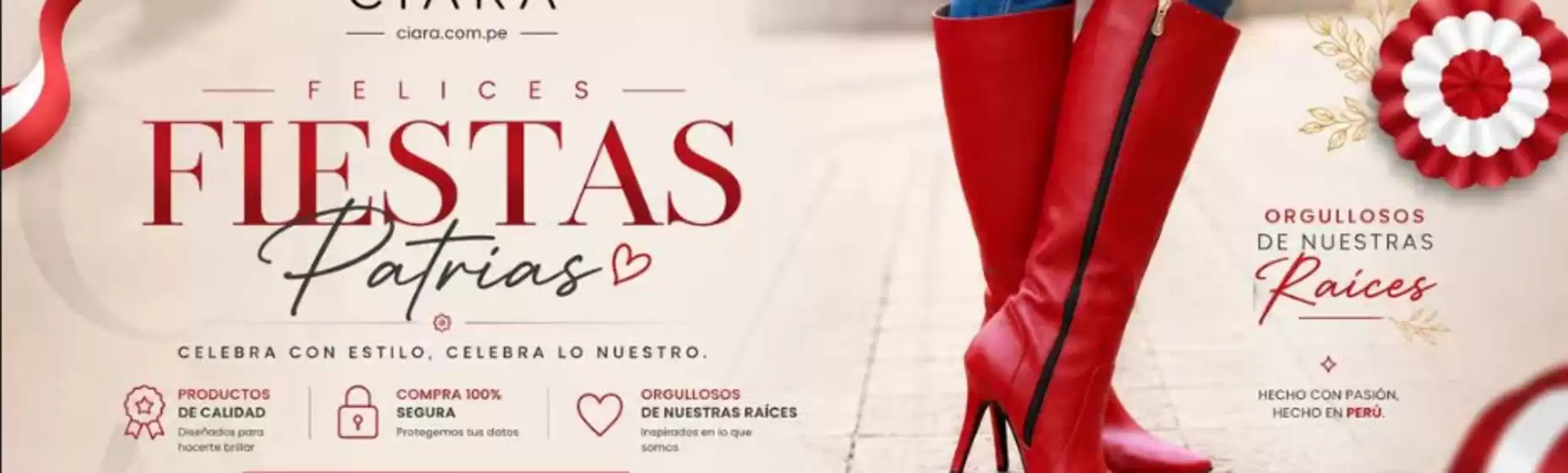 Catálogo Ciara en Lurín | Felices fiestas patrias | 2026-07-24T00:00:00.000Z - 2026-07-31T00:00:00.000Z