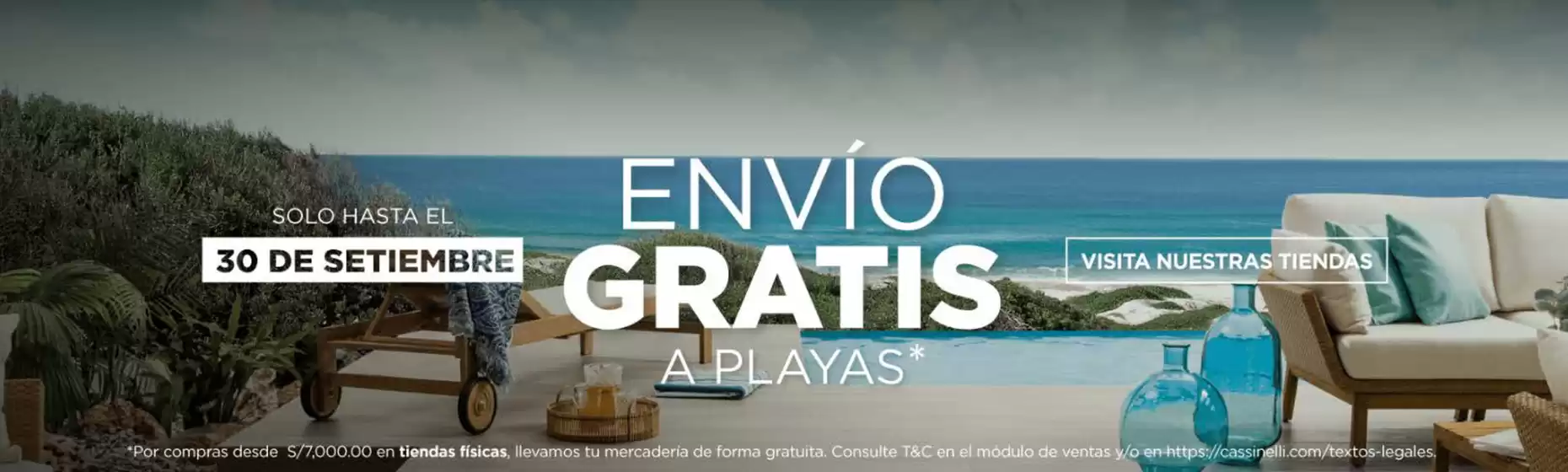 Catálogo Cassinelli en Lima | Envio Gratis a playas  | 2025-09-12T00:00:00.000Z - 2025-09-30T00:00:00.000Z