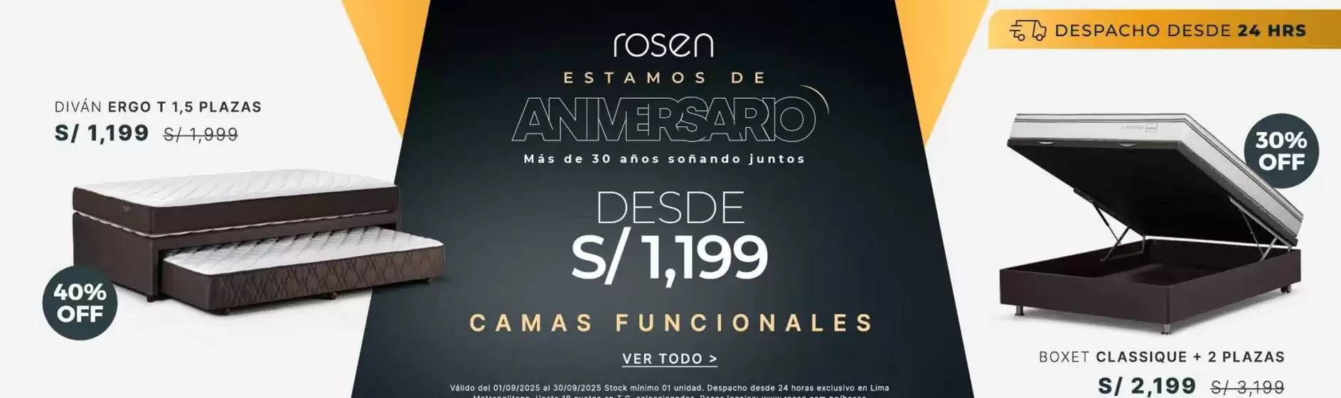 Catálogo Rosen | Estamos de aniversaro | 2025-09-12T00:00:00.000Z - 2025-09-30T00:00:00.000Z
