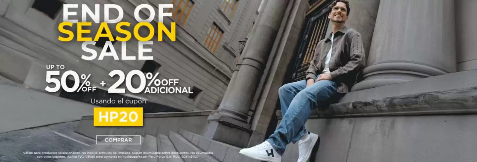 Catálogo Hush Puppies | End of season Sale  | 2025-09-12T00:00:00.000Z - 2025-09-26T00:00:00.000Z