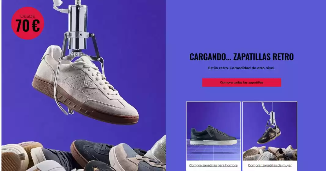 Cargando zapatillas retro 