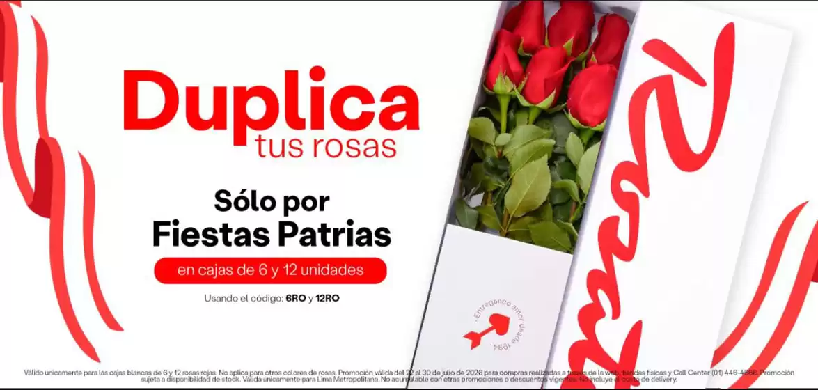 Catálogo Rosatel | Duplica tus rosas | 2026-07-27T00:00:00.000Z - 2026-07-30T00:00:00.000Z