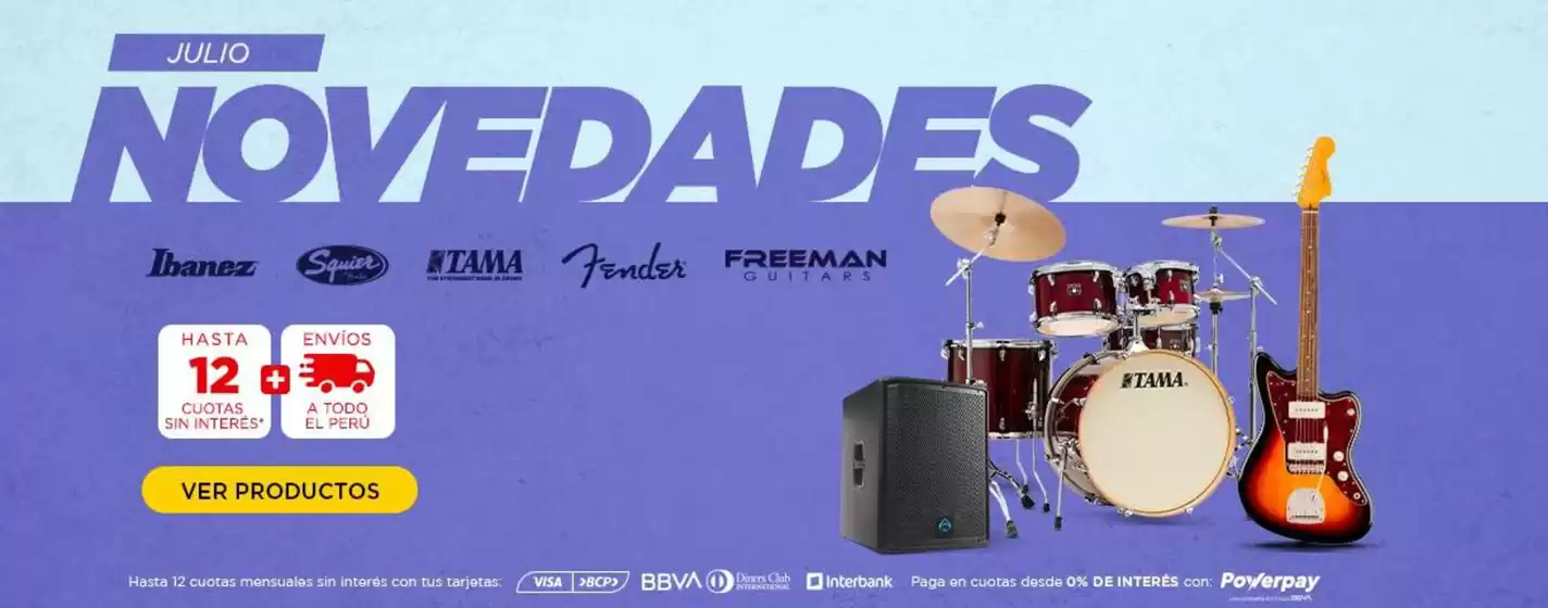Catálogo Audiomusica | Julio novedades  | 2026-07-27T00:00:00.000Z - 2026-07-31T00:00:00.000Z