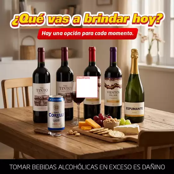 Catálogo MaxiAhorro | Que vas a brindar hoy? | 2026-07-27T00:00:00.000Z - 2026-08-22T00:00:00.000Z