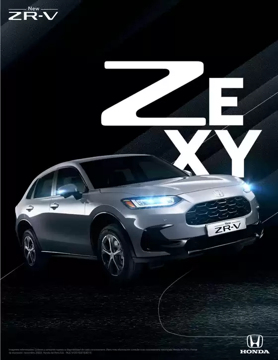 Catálogo Honda | Honda ZRV | 2026-07-28T00:00:00.000Z - 2026-08-11T00:00:00.000Z