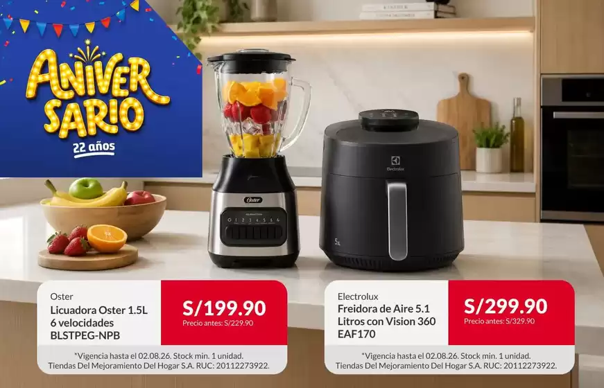Catálogo Sodimac en Cajamarca | Ofertas principales para todos los clientes | 2026-07-28T00:00:00.000Z - 2026-08-02T00:00:00.000Z