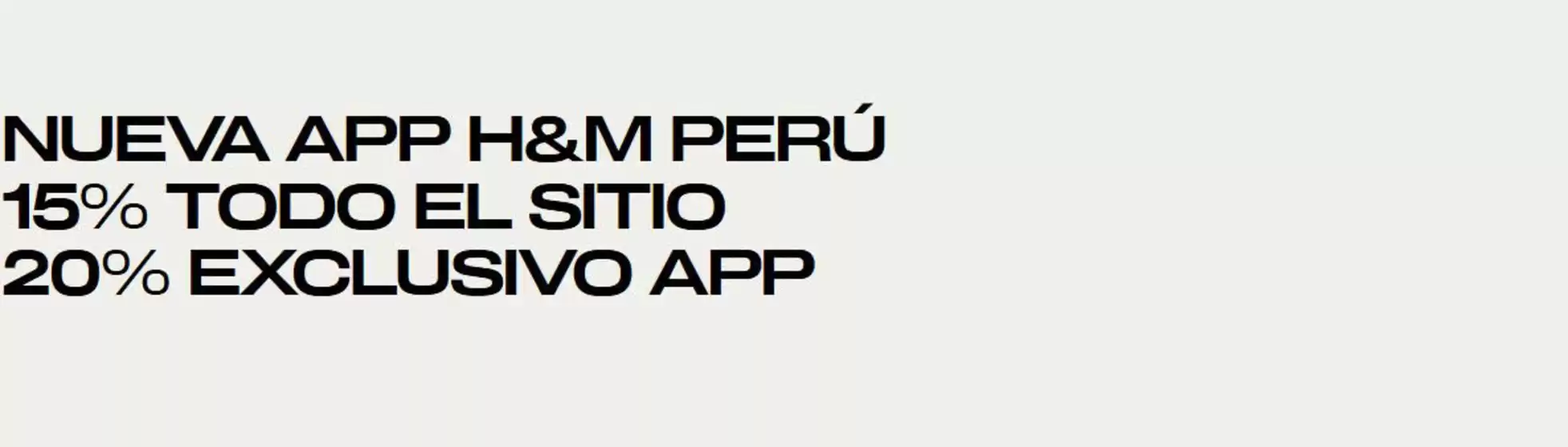 Catálogo H&M | Nueva app H&M  | 2026-07-28T00:00:00.000Z - 2026-08-22T00:00:00.000Z