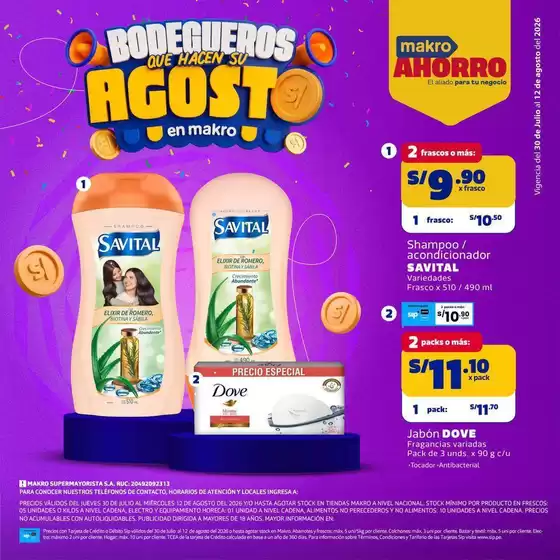 Catálogo Makro | Catálogo Esp Bodegueros VIG #16 | 2026-07-30T00:00:00.000Z - 2026-08-12T00:00:00.000Z