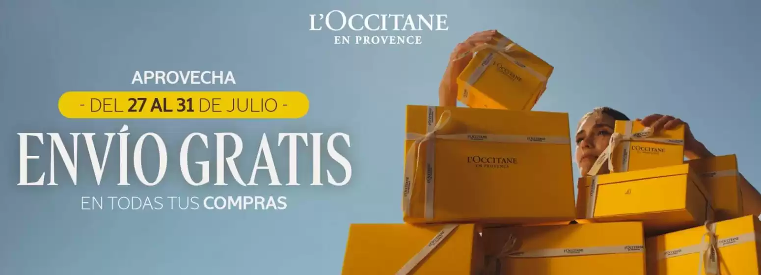 Catálogo L'Occitane | Aprovecha envio gratis | 2026-07-30T00:00:00.000Z - 2026-07-31T00:00:00.000Z