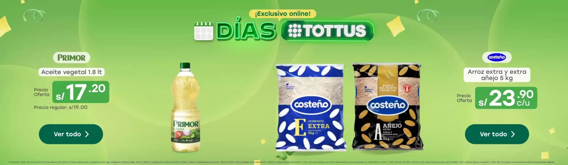 Catálogo Tottus en Paramonga | Catálogo Tottus | 2026-07-30T00:00:00.000Z - 2026-08-02T00:00:00.000Z
