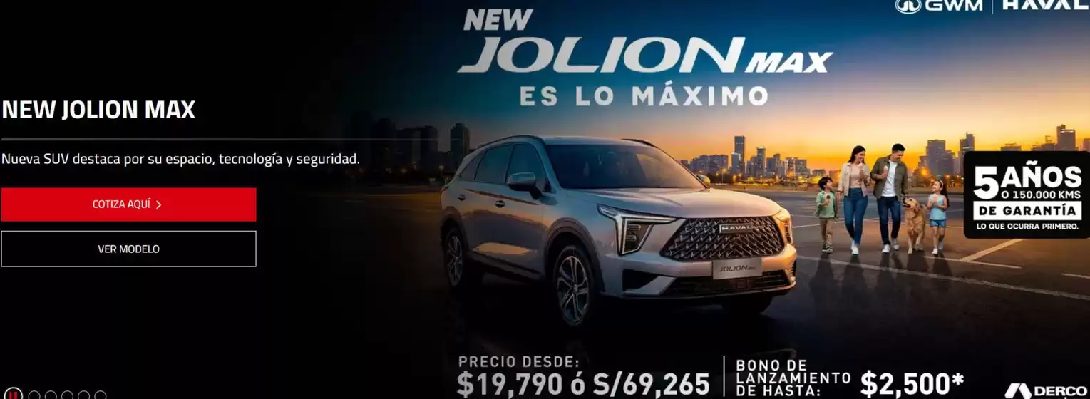 Catálogo Great Wall | Promociones carros | 2026-07-31T00:00:00.000Z - 2026-09-30T00:00:00.000Z